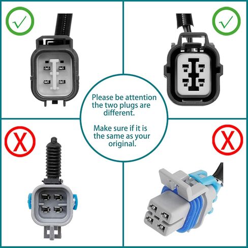 O2 Oxygen Sensor Upstream Downstream 2Pcs Compatible with Honda CR-V Replaces# 234-9005, 234-4125 in Saudi Arabia
