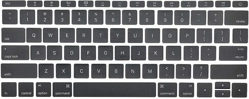 Padarsey Replacement Individual Key Cap Set US Keyboard Replacement Keycaps Keys QWERTY for MacBook Pro Retina 13"/15" A1706 A1707 2016 2017 in Saudi Arabia