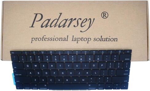 Padarsey Replacement Individual Key Cap Set US Keyboard Replacement Keycaps Keys QWERTY for MacBook Pro Retina 13"/15" A1706 A1707 2016 2017 in Saudi Arabia