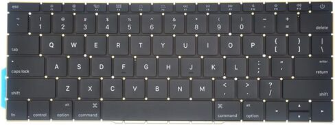 Padarsey Replacement Individual Key Cap Set US Keyboard Replacement Keycaps Keys QWERTY for MacBook Pro Retina 13"/15" A1706 A1707 2016 2017 in Saudi Arabia