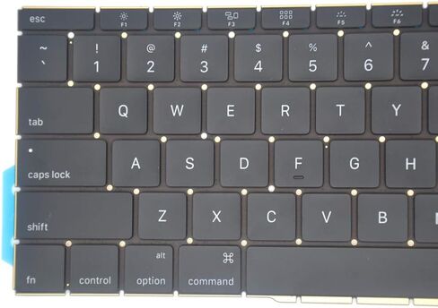 Padarsey Replacement Individual Key Cap Set US Keyboard Replacement Keycaps Keys QWERTY for MacBook Pro Retina 13"/15" A1706 A1707 2016 2017 in Saudi Arabia