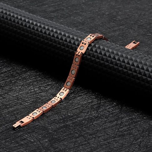 Copper Bracelet for Women Relieve Arthritis and Carpal Tunnel Migraine Tennis Elbow Pain Women's Pure Copper Adjustable Bracelet (Copper) in Saudi Arabia