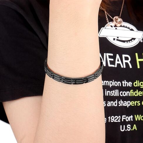 سوار نحاسي للنساء يخفف التهاب المفاصل ونفق الرسغ والصداع النصفي وآلام مرفق التنس للنساء سوار نحاسي نقي قابل للتعديل (نحاس) in Kuwait