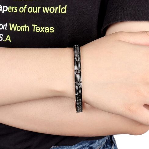 سوار نحاسي للنساء يخفف التهاب المفاصل ونفق الرسغ والصداع النصفي وآلام مرفق التنس للنساء سوار نحاسي نقي قابل للتعديل (نحاس) in Kuwait