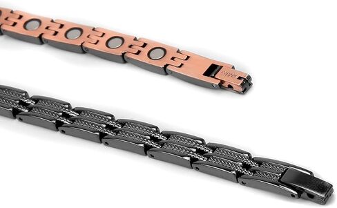 سوار نحاسي للنساء يخفف التهاب المفاصل ونفق الرسغ والصداع النصفي وآلام مرفق التنس للنساء سوار نحاسي نقي قابل للتعديل (نحاس) in Kuwait