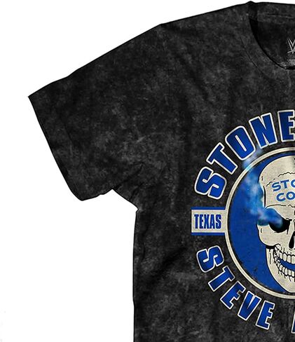 WWE Mens Stone Cold Shirt - Stone Cold Steve Austin - World Wrestling Champion Tie Dye T-Shirt in Saudi Arabia