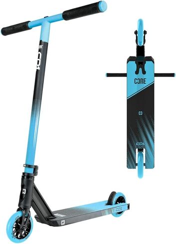 كور CD1 برو سكوتر - سكوتر للأطفال، سكوتر خدعة للأطفال الذين تتراوح أعمارهم بين 6-12 عامًا، سكوتر حيلة للمراهقين والأطفال، سكوتر حر لمنتزه التزلج مثالي للمبتدئين من الأولاد والبنات in Kuwait