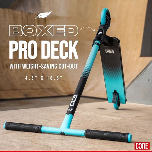 كور CD1 برو سكوتر - سكوتر للأطفال، سكوتر خدعة للأطفال الذين تتراوح أعمارهم بين 6-12 عامًا، سكوتر حيلة للمراهقين والأطفال، سكوتر حر لمنتزه التزلج مثالي للمبتدئين من الأولاد والبنات in Kuwait