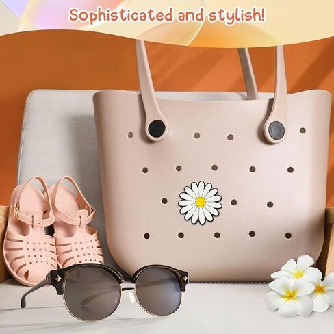 ديكورات للحقيبة/حقيبة الشاطئ، عبوة واحدة من الأقحوان in Kuwait