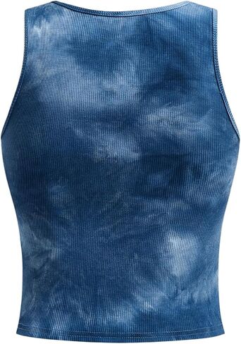 قمصان بدون أكمام للسيدات من SOLY HUX Y2k ذات رقبة واسعة على الطراز القوطي بدون أكمام، ملابس صيفية للخروج in Kuwait