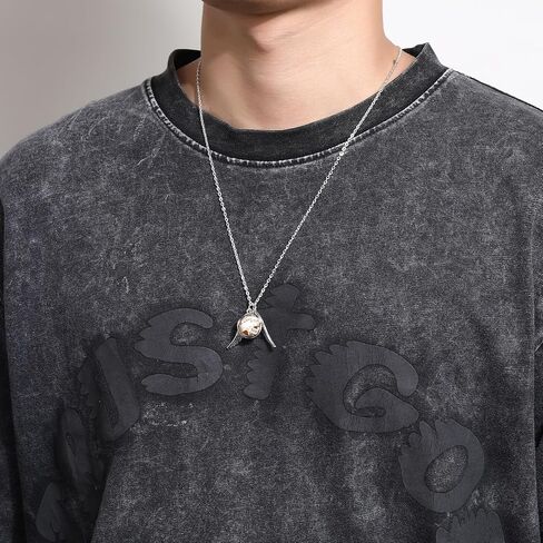 قلادة مصنوعة يدويًا، صفحة الكتاب المقدس، صليب، قلادة على شكل كرة زجاجية، هدية دينية مثالية لعيد الميلاد وعيد الفصح للعائلة والأصدقاء (الصليب الذهبي) in Kuwait