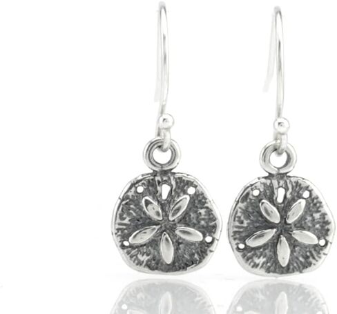 الجنيه الاسترليني فضة أقراط سحر الدولار الرمال الصغيرة in Kuwait