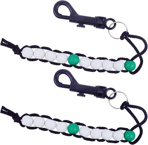 Bonayuanda 2pcs Golf Deluxe Beads Count Stroke Score Counter in Saudi Arabia