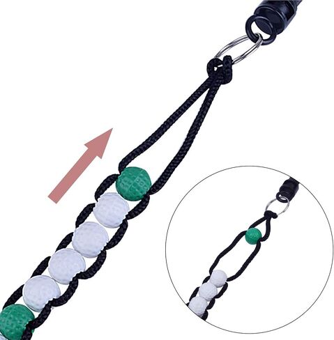 Bonayuanda 2pcs Golf Deluxe Beads Count Stroke Score Counter in Saudi Arabia