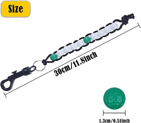 Bonayuanda 2pcs Golf Deluxe Beads Count Stroke Score Counter in Saudi Arabia
