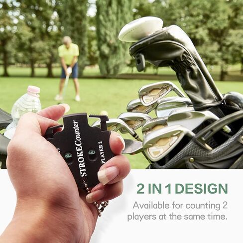 عداد نقاط الجولف الصغير، عداد جولف محمول لحافظة نتائج لعبة الجولف ولوحة النتائج الرياضية الخارجية (عبوة من قطعتين) in Kuwait