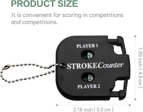 عداد نقاط الجولف الصغير، عداد جولف محمول لحافظة نتائج لعبة الجولف ولوحة النتائج الرياضية الخارجية (عبوة من قطعتين) in Kuwait