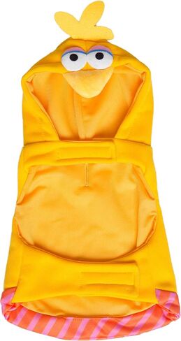 Pet Krewe X-Large Sesame Street Big Bird Hoodie Dog Costume Fits Dogs size Small, Medium, Large or Extra Large - Perfect for Halloween, Christmas Holiday, Parties, Photoshoots, Gifts for Dog lovers in Saudi Arabia