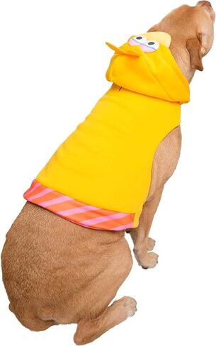 Pet Krewe X-Large Sesame Street Big Bird Hoodie Dog Costume Fits Dogs size Small, Medium, Large or Extra Large - Perfect for Halloween, Christmas Holiday, Parties, Photoshoots, Gifts for Dog lovers in Saudi Arabia