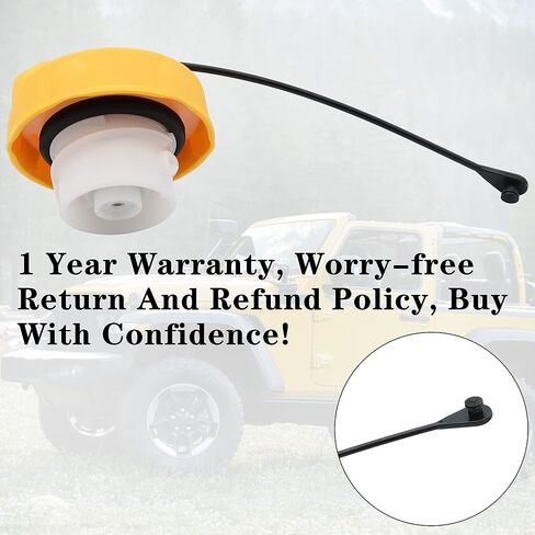غطاء غاز لسيارة 2007 سيبرينغ كرايسلر، 2015-2017 كرايسلر 200، 2007-2010 دودج داكوتا، 2011-2013 دورانجو جراند شيروكي، رحلة 2011-2019، 2007-2010 دودج رام 1500 غطاء غاز خزان الوقود استبدال 52030379AA in Kuwait