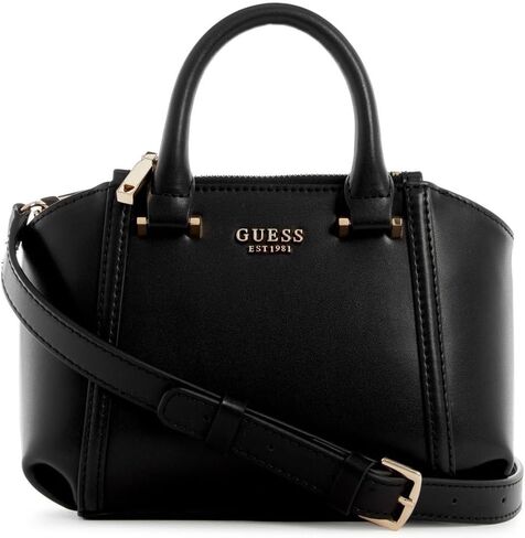 GUESS Leie Mini Status Satchel Black One Size in Kuwait