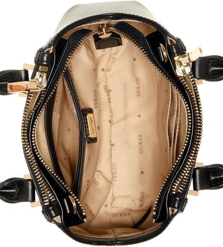 GUESS Leie Mini Status Satchel Black One Size in Kuwait