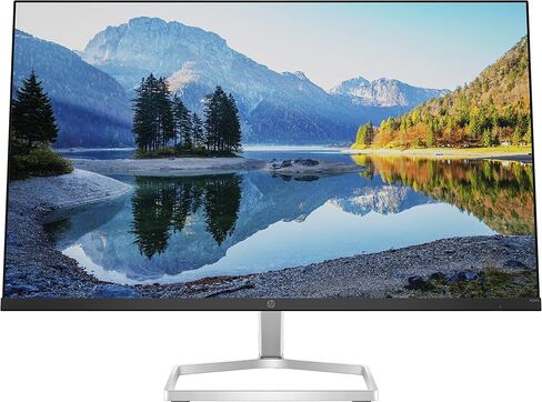 HP M24fe FHD Monitor 23.8-inch IPS AMD FreeSync 5ms GtG Response Time Eyesafe Certified On-screen Controls Low Blue Light Mode Anti-Glare, Black (Renewed) in Saudi Arabia