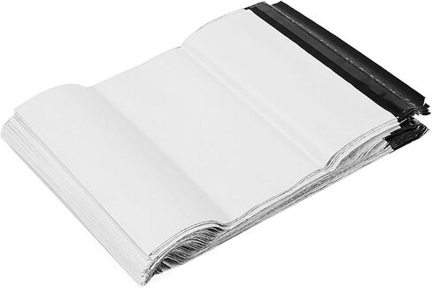 Small Poly Mailers Envelopes 6 x 10 100pcs Self-Sealing Shipping Bags Mailing Bags Waterproof and Tear-Proof Shipping Bags White with 2.5 Mil for Accessory Photo Jewelry Makeup Small Business​ in Saudi Arabia