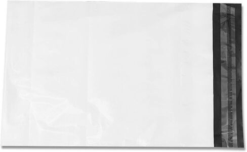 Small Poly Mailers Envelopes 6 x 10 100pcs Self-Sealing Shipping Bags Mailing Bags Waterproof and Tear-Proof Shipping Bags White with 2.5 Mil for Accessory Photo Jewelry Makeup Small Business​ in Saudi Arabia