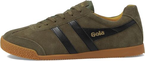 Gola Men's Harrier Sneaker, Khaki/Black/Sun, 13 in Saudi Arabia