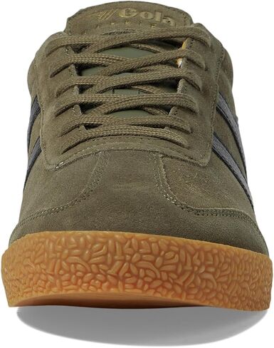 Gola Men's Harrier Sneaker, Khaki/Black/Sun, 13 in Saudi Arabia