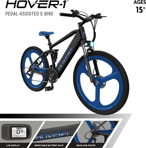 Hover-1 Instinct Electric Bike with 350W Motor, 15 mph Max Speed, 26" Tires, and 40 Miles of Range E-Bike in Saudi Arabia