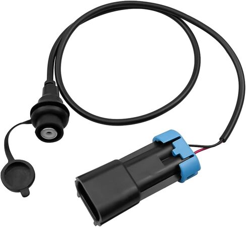 2883824 Snowmobile RCA Power Plug Fit for All Polaris 650 850 Engines Replace 2414662 with Cover in Saudi Arabia