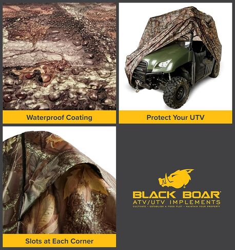 Black Boar UTV Cover, Protect Your UTV from Rain, Snow, Dirt, Debris, Damaging UV Rays While in Storage (Jungle Camo) (66023) in Saudi Arabia