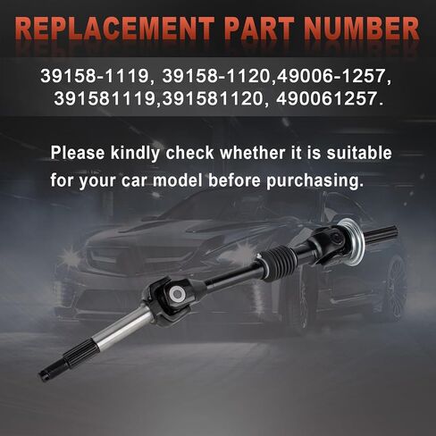 استبدال مجموعة عمود المحور الخلفي الكامل 39158-1119 متوافق مع Kawasaki Mule 2500 2510 3000 3010 3020 4000 4010 in Kuwait