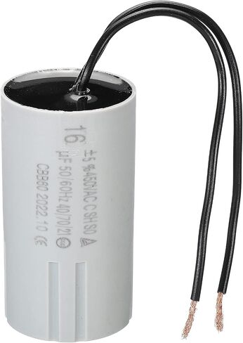 PATIKIL CBB60 30uF Running Capacitor, AC 450V 2 Wires 50/60Hz Cylinder 70x42mm for Water Pumps, Washing Machines Motor Start in Saudi Arabia