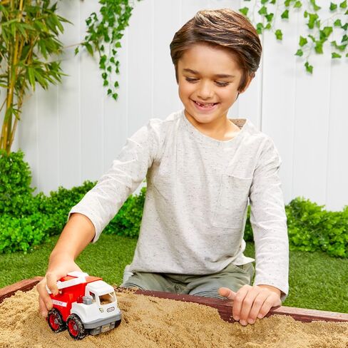 Little Tikes Dirt Diggers Mini Fire Truck Indoor Outdoor Multicolor Toy Car and Toy Vehicles for On The Go Play for Kids 2+ in Saudi Arabia