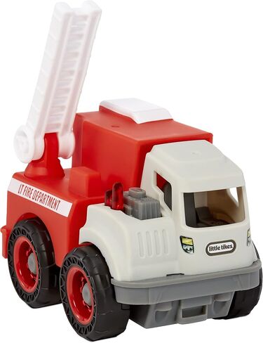 Little Tikes Dirt Diggers Mini Fire Truck Indoor Outdoor Multicolor Toy Car and Toy Vehicles for On The Go Play for Kids 2+ in Saudi Arabia