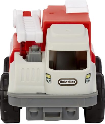 Little Tikes Dirt Diggers Mini Fire Truck Indoor Outdoor Multicolor Toy Car and Toy Vehicles for On The Go Play for Kids 2+ in Saudi Arabia