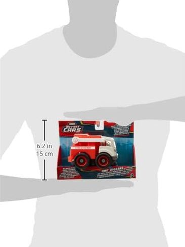 Little Tikes Dirt Diggers Mini Fire Truck Indoor Outdoor Multicolor Toy Car and Toy Vehicles for On The Go Play for Kids 2+ in Saudi Arabia