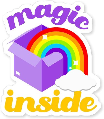240 Happy Mail Rainbow Small Business Theme Stickers, Thank You, Packaging Envelop Seals in Kuwait