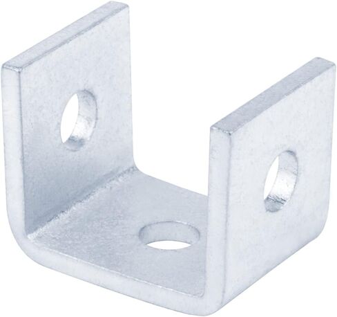 8 قطع 3 فتحات، تركيب على شكل "U"، لقناة تبختر 1-5/8 بوصة، قبول مسمار 1/2 بوصة، دعامة دعامة C، سمك 4.7 مم in Kuwait