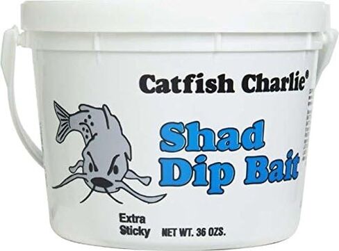 Wild Cat Catfish Charlie Shad Dip Bait 36 Ounce - Works Good In Warm/Cold Waters in Saudi Arabia