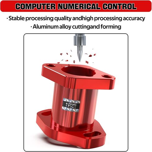 1PZ GN1-FL6 أداء مشعب مدخل أنبوب السحب مع مجموعة براغي بديلة لـ Predator 212cc coleman Honda ct200u GX160 GX200 6.5HP OHV 196cc KT196 Clones Moto Go Kart Mini Bike in Saudi Arabia
