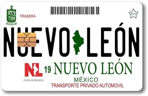 Mexico Placas - Mexican License Plate - Credit Card Skin Vinyl Sticker (2 Piece) (Jalisco) in Saudi Arabia