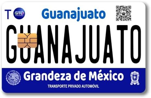 Mexico Placas - Mexican License Plate - Credit Card Skin Vinyl Sticker (2 Piece) (Jalisco) in Saudi Arabia