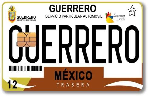 Mexico Placas - Mexican License Plate - Credit Card Skin Vinyl Sticker (2 Piece) (Jalisco) in Saudi Arabia
