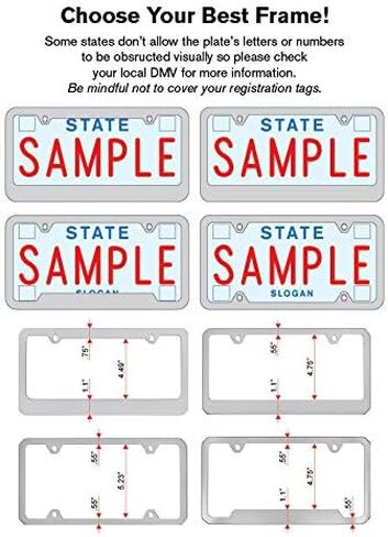 Jeep Black Plastic License Plate Frame Holder - Let The Adventure Begin in Saudi Arabia