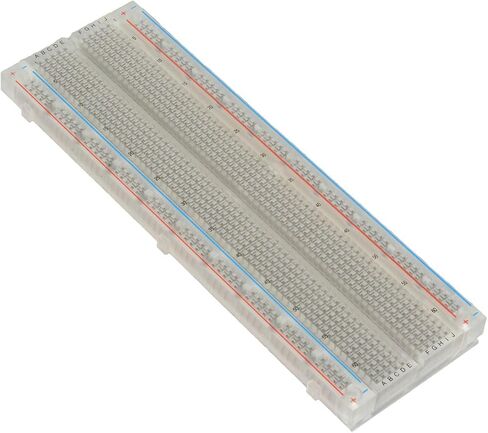 BB830T 830 نقطة لوحة توصيل شفافة بدون لحام مع 4 قضبان كهربائية in Kuwait