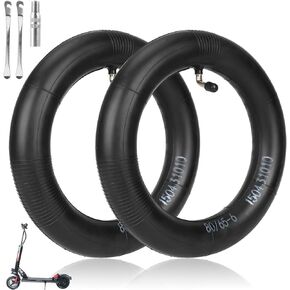 (2 Pack) 80/65-6 Inner Tube, 10x2.5 255x80 Replacement Inner Tubes, 10 Inch Thickened Pneumatic Tyres